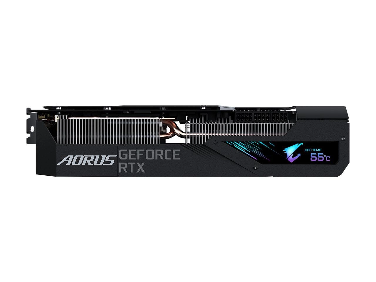 GIGABYTE AORUS GeForce RTX 3080 Ti XTREME 12G Front View