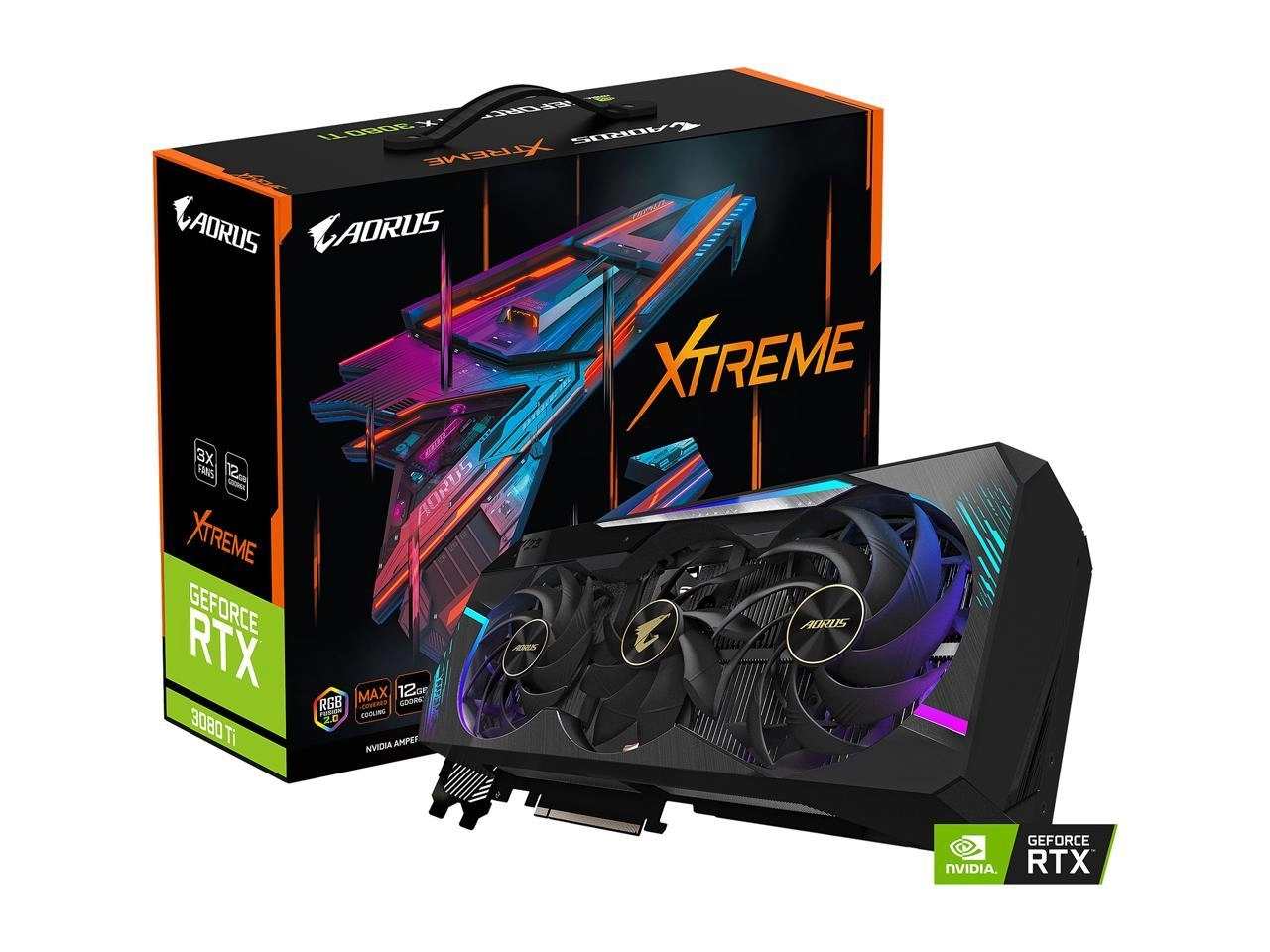 GIGABYTE AORUS GeForce RTX 3080 Ti XTREME 12G Package