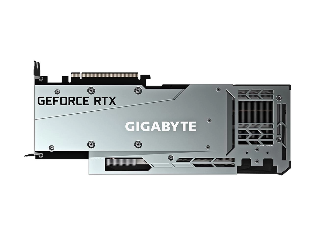 GIGABYTE GeForce RTX 3080 Ti GAMING OC 12G Behind View