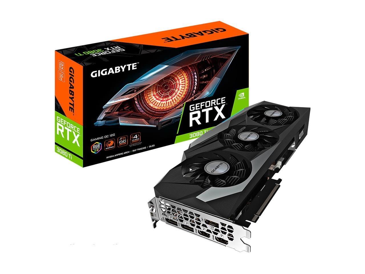 GIGABYTE GeForce RTX 3080 Ti GAMING OC 12G Package
