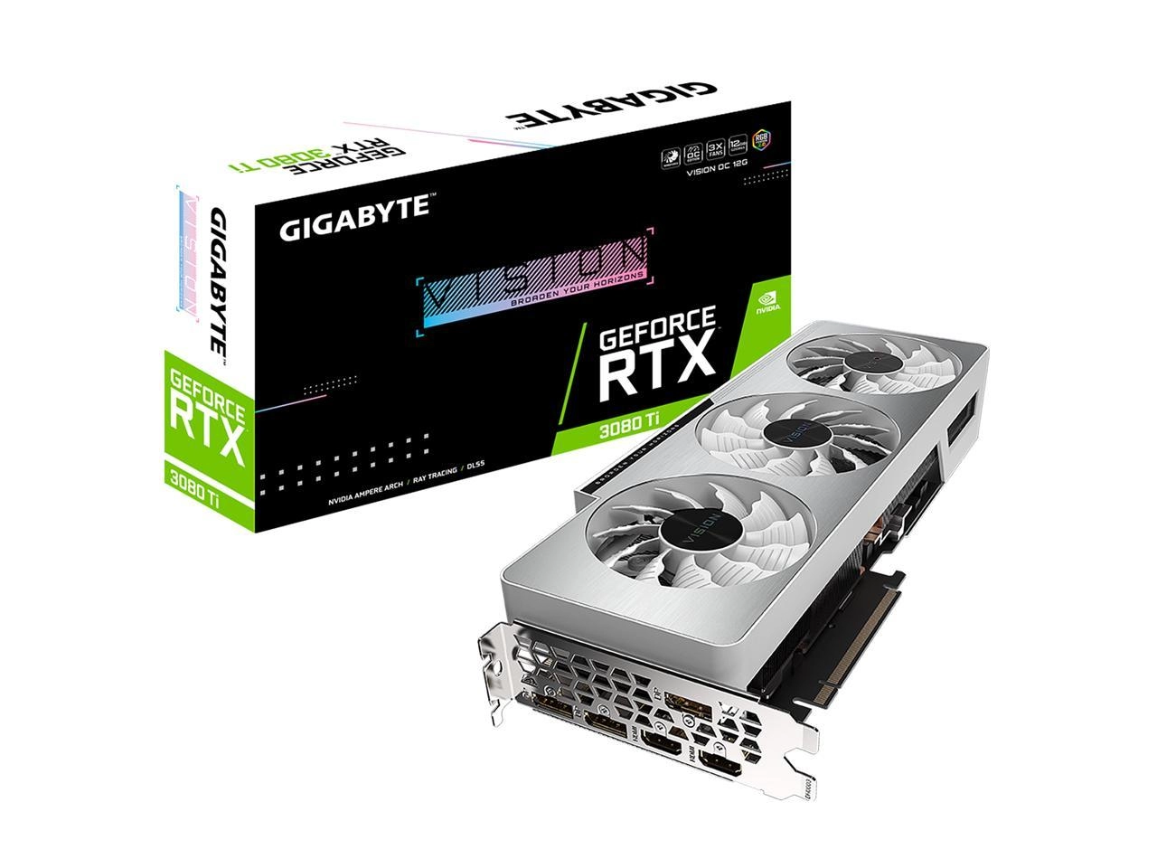 GIGABYTE GeForce RTX 3080 Ti VISION OC 12G Package