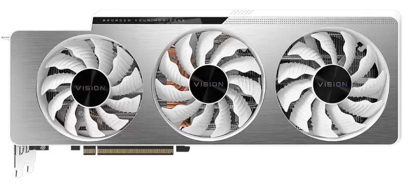 GIGABYTE GeForce RTX 3080 Ti VISION OC 12G Transparent
