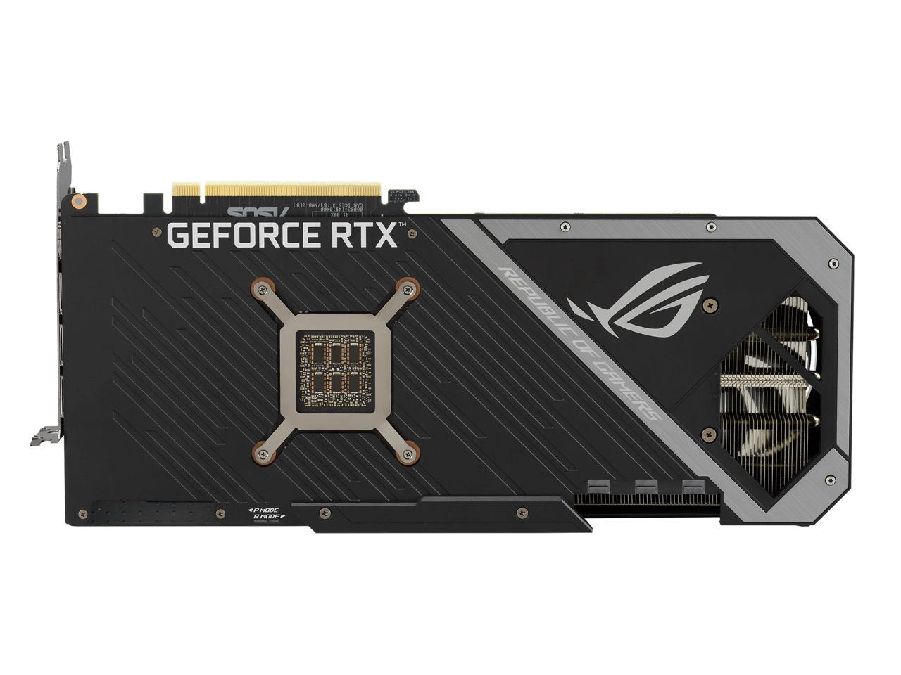 ASUS ROG Strix GeForce RTX 3080 Gaming 10GB Behind View