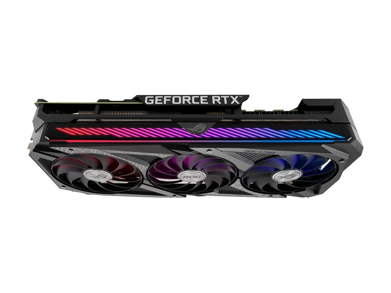 ASUS ROG Strix GeForce RTX 3080 Gaming OC 10GB Front View
