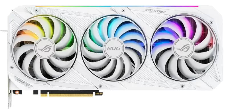 ASUS ROG Strix GeForce RTX 3080 White Edition 10GB Transparent