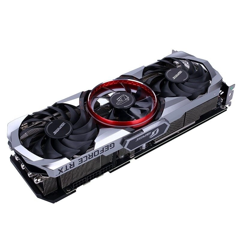 Colorful iGame GeForce RTX 3080 Advanced 10G-V Front View