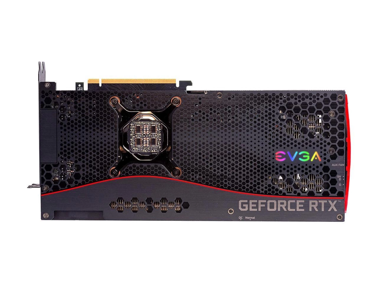EVGA GeForce RTX 3080 FTW3 ULTRA GAMING 10GB Behind View
