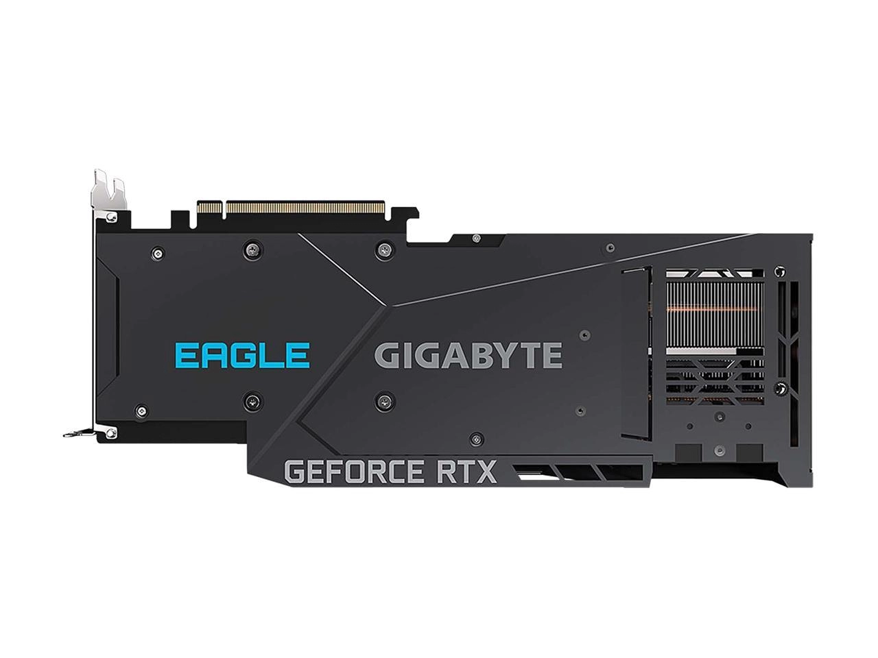 GIGABYTE GeForce RTX 3080 EAGLE OC 10G Behind View