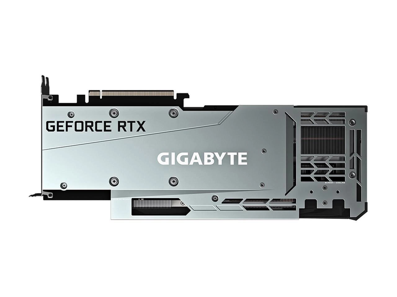 GIGABYTE GeForce RTX 3080 GAMING OC 10G Behind View