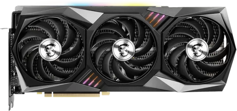 MSI GeForce RTX 3080 GAMING X TRIO 10G Transparent