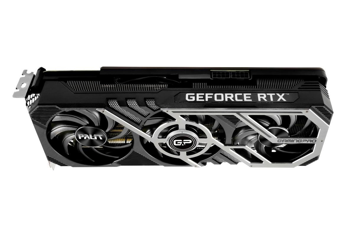 Palit GeForce RTX 3080 GamingPro OC Front View