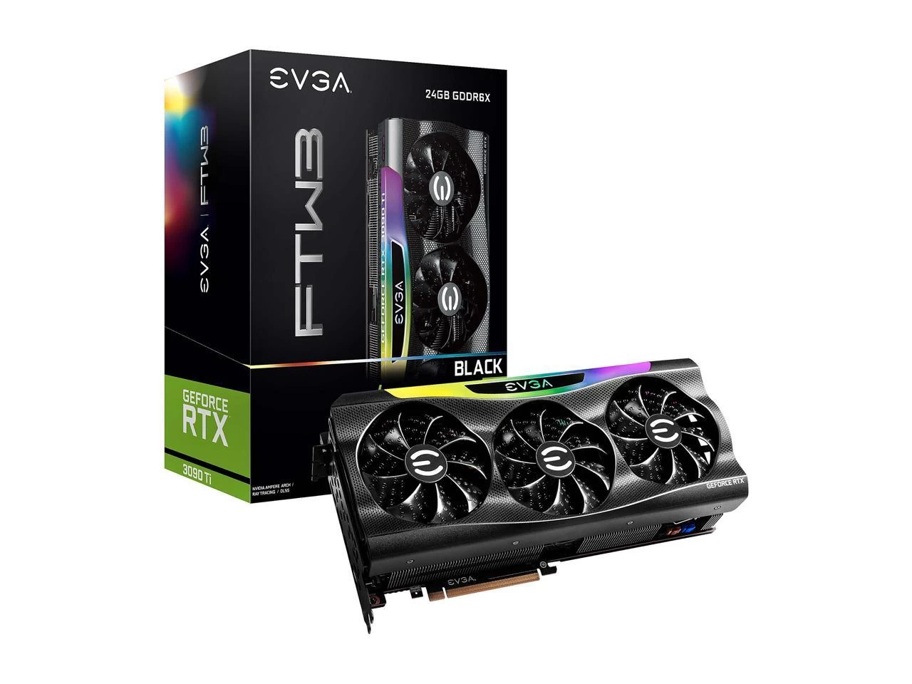 EVGA GeForce RTX 3090 Ti FTW3 BLACK GAMING Package