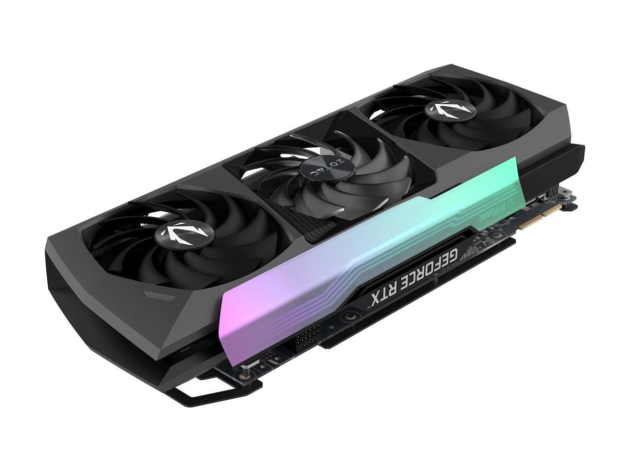 ZOTAC GAMING GeForce RTX 3090 Ti AMP Extreme Holo Front View