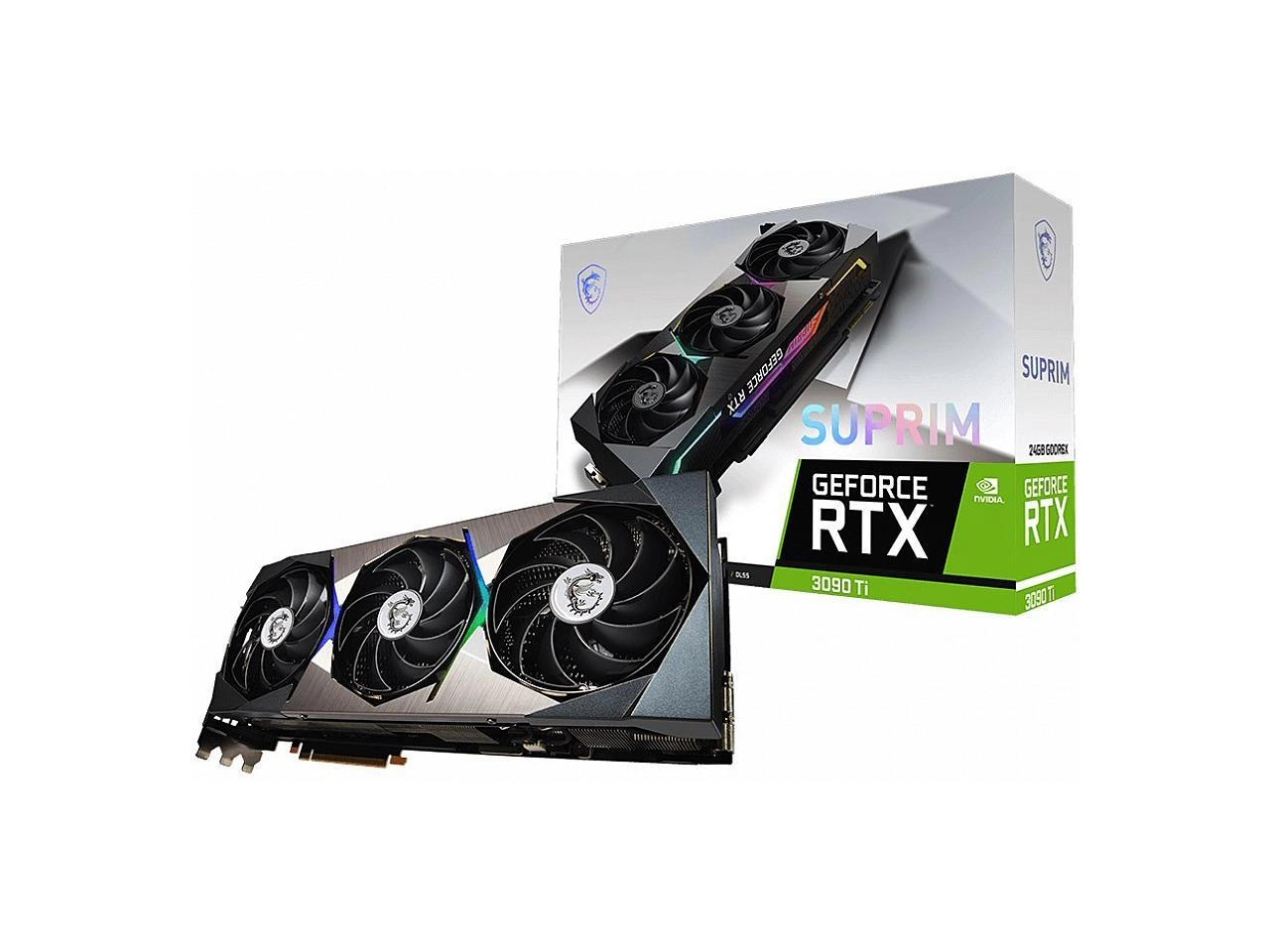 MSI GeForce RTX 3090 Ti SUPRIM 24G Package