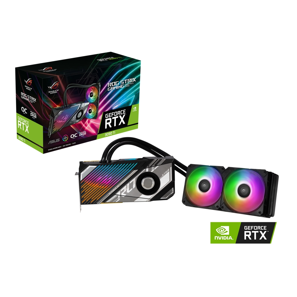 ASUS ROG STRIX LC RTX 3090 Ti OC Package