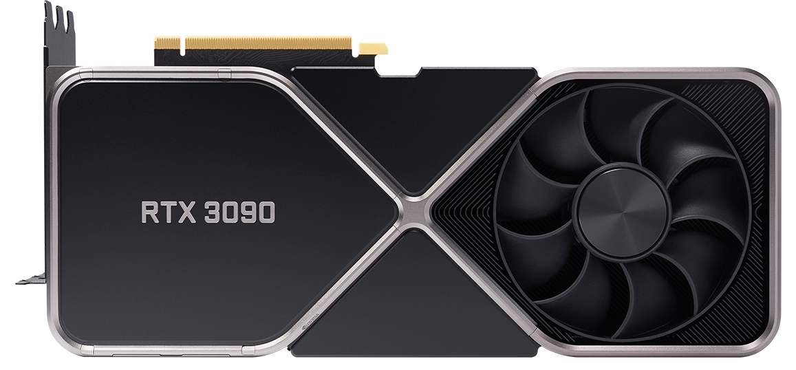 NVIDIA GeForce RTX 3090 Ti Founders Edition Transparent