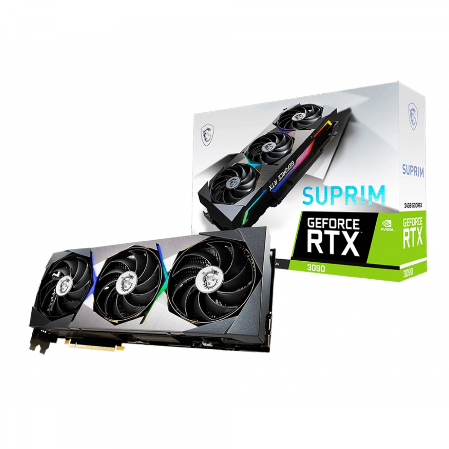 MSI GeForce RTX 3090 SUPRIM 24G Package