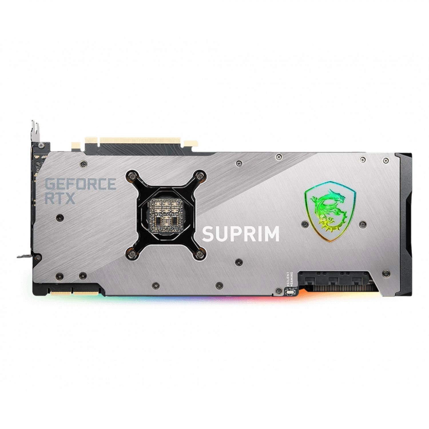 MSI GeForce RTX 3090 SUPRIM X 24G Back View