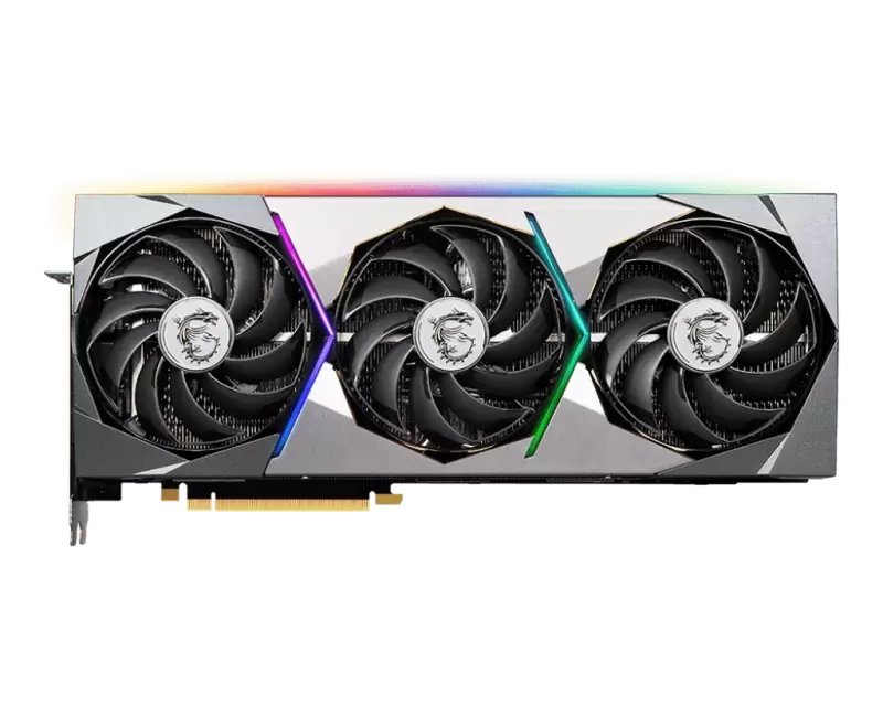 MSI GeForce RTX 3090 SUPRIM X 24G Transparent