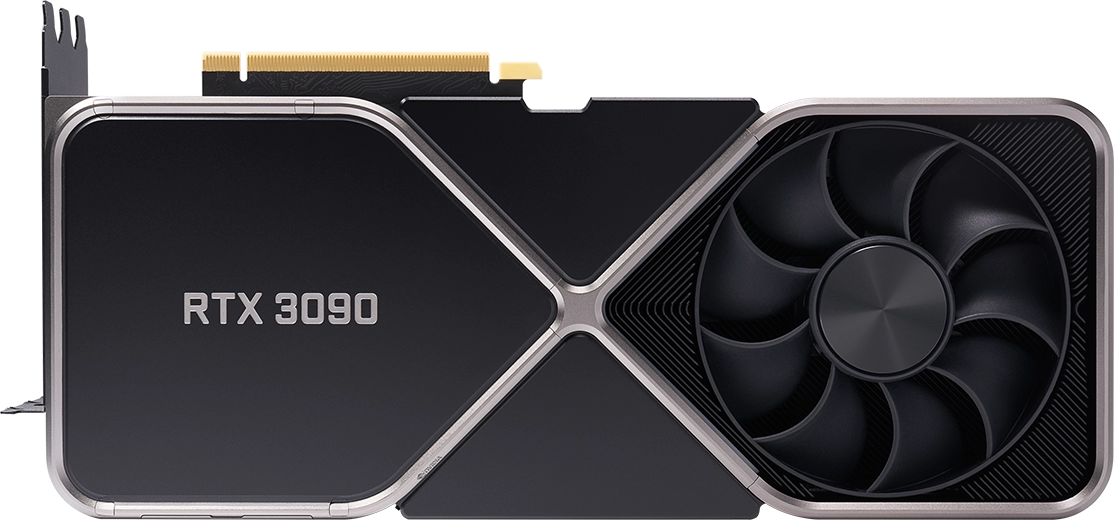 NVIDIA GeForce RTX 3090 Founders Edition Transparent