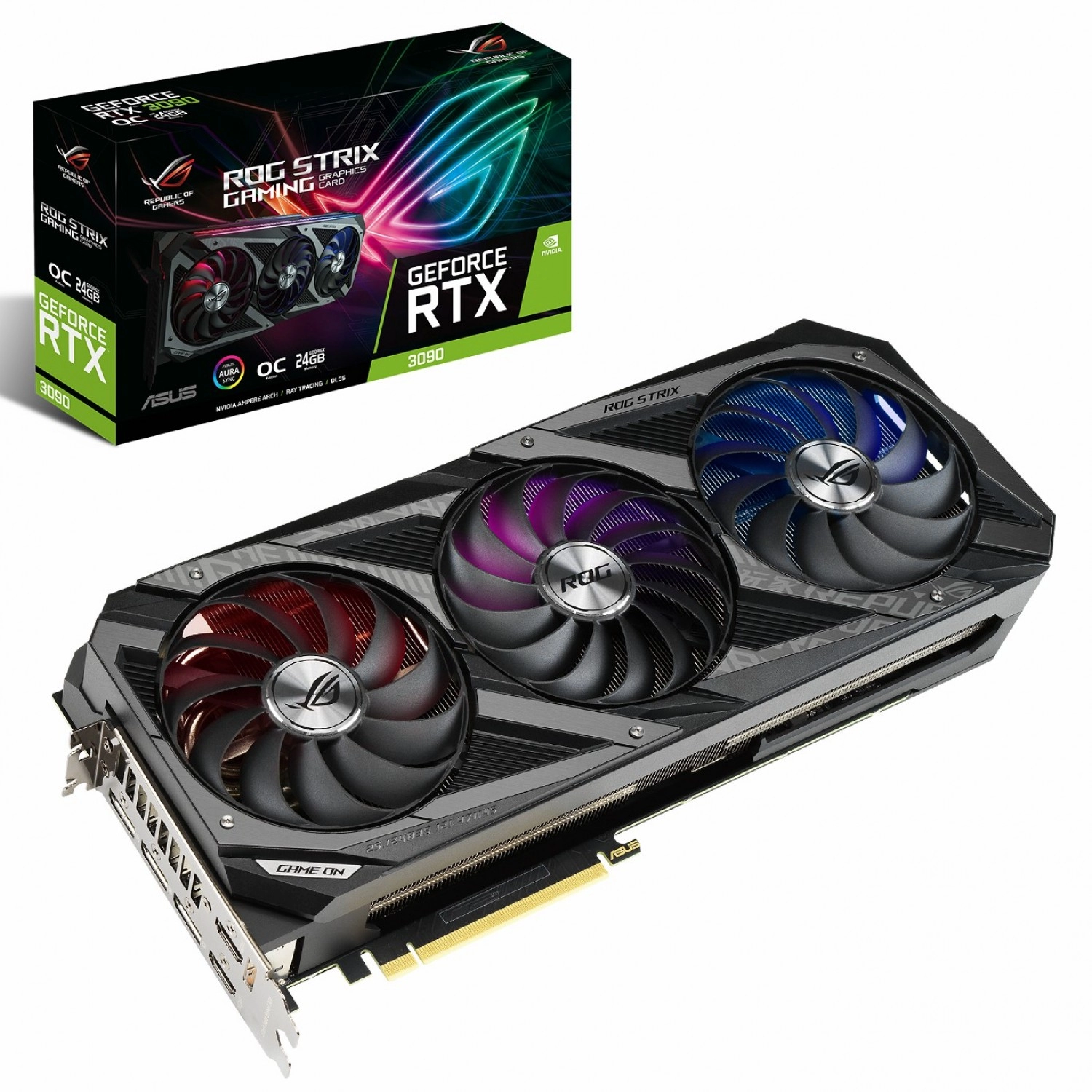 ASUS ROG STRIX RTX 3090 GAMING O24G Package