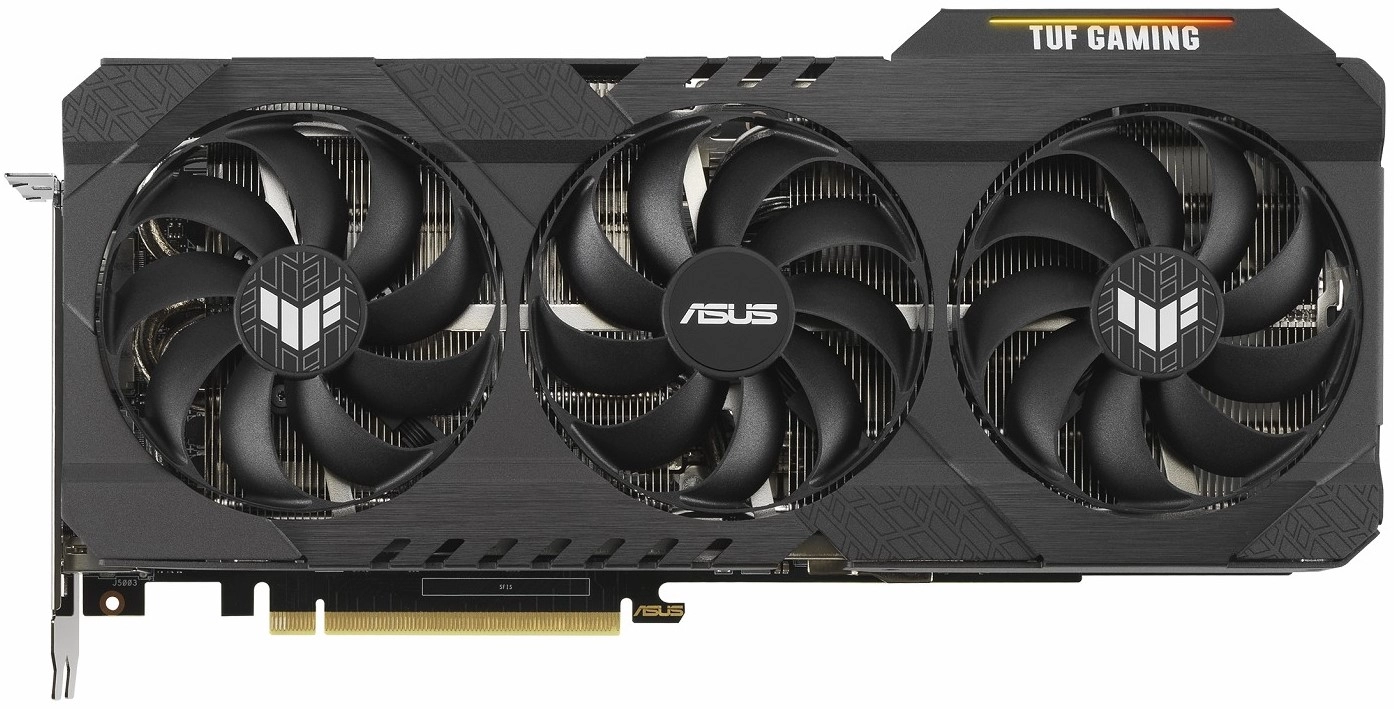 ASUS TUF Gaming GeForce RTX 3090 OC Edition Top View