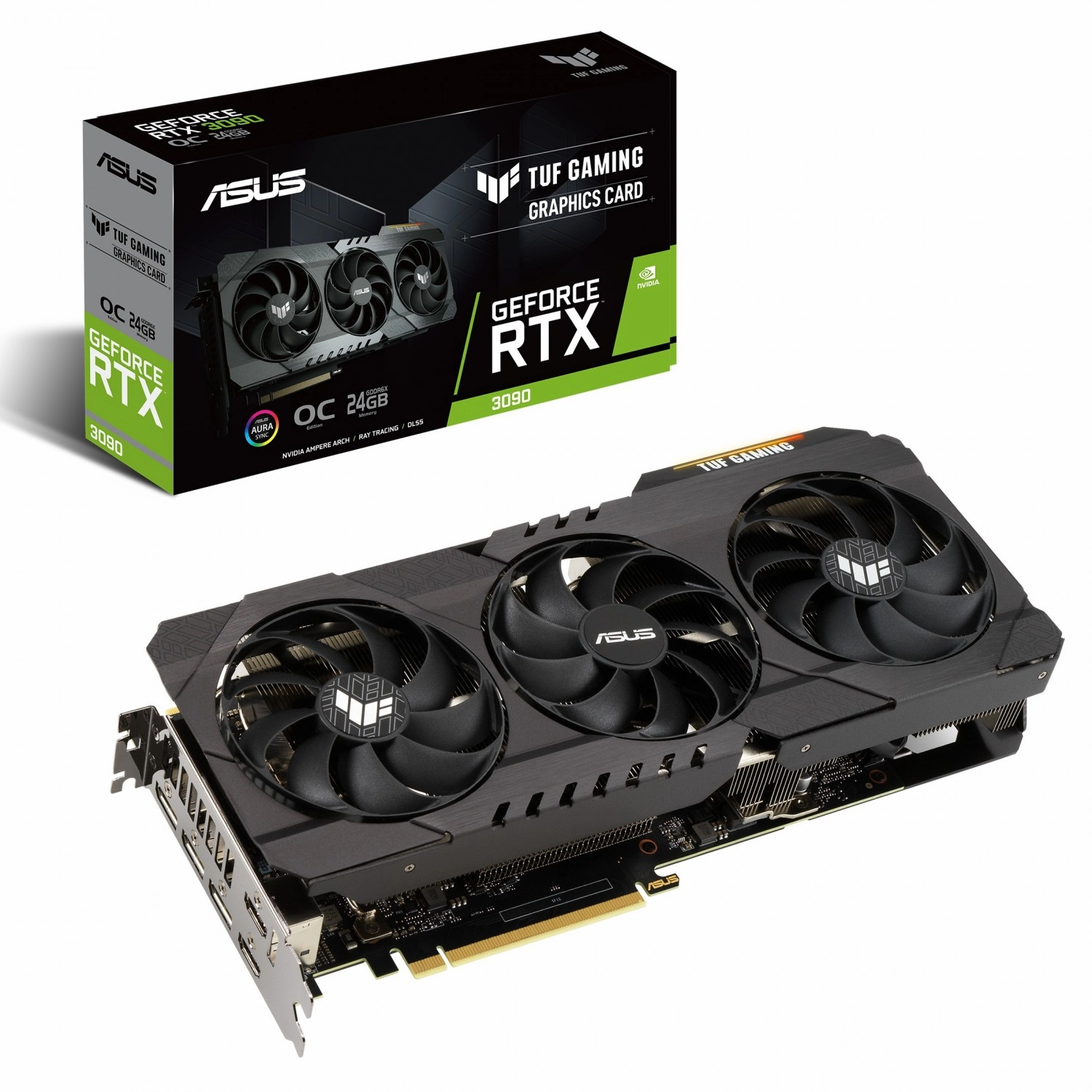 ASUS TUF Gaming GeForce RTX 3090 OC Edition Package