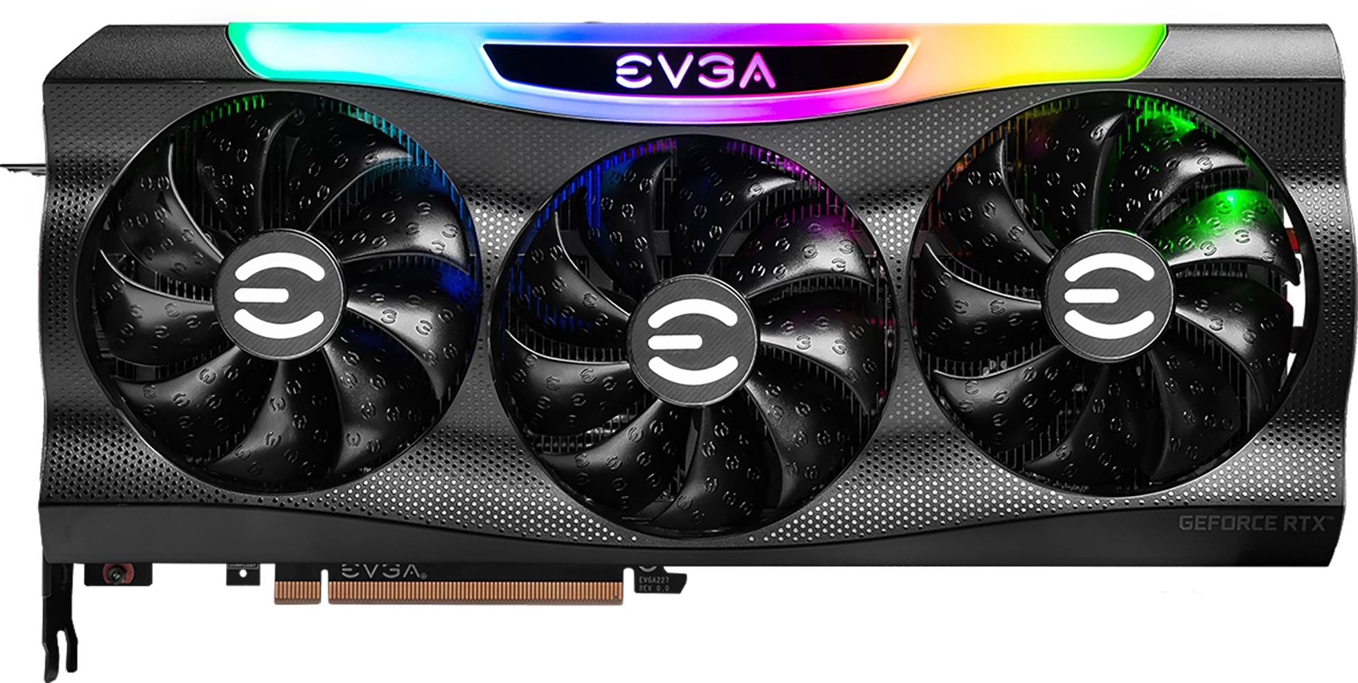 EVGA GeForce RTX 3090 FTW3 ULTRA Top View