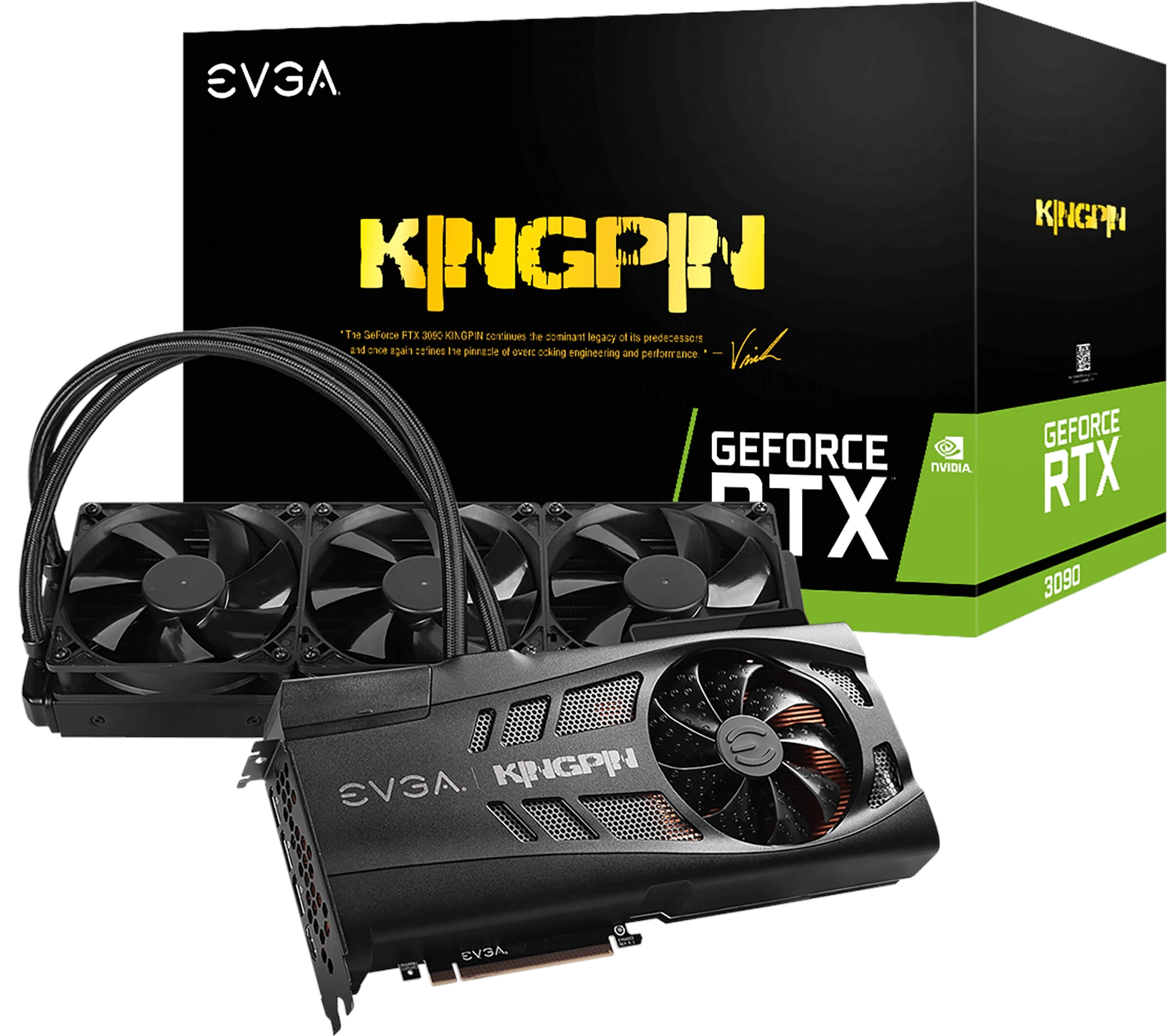 EVGA GeForce RTX 3090 KINGPIN Package