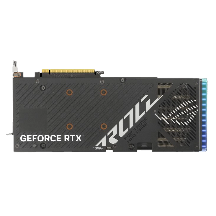 ASUS ROG Strix GeForce RTX 4060 Ti 8GB GDDR6 OC Edition Back View