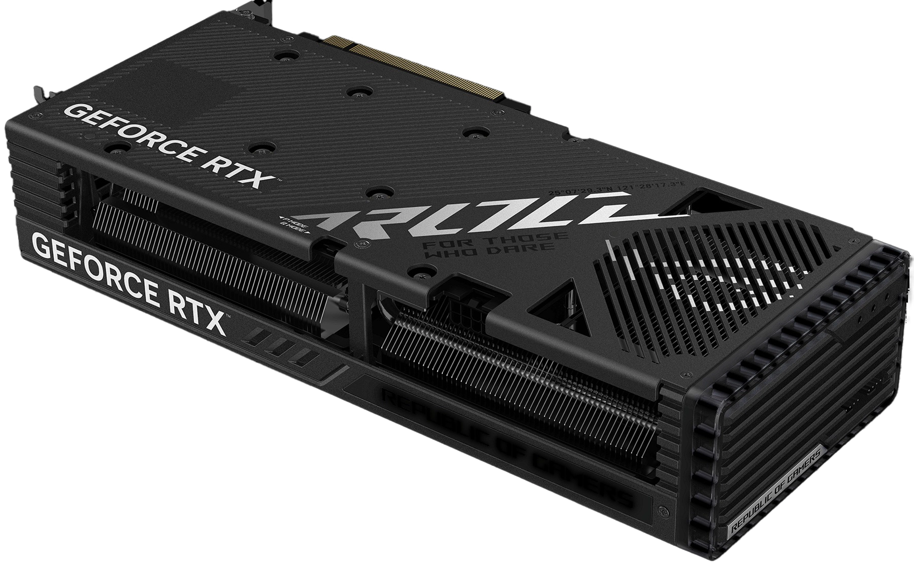 ASUS ROG Strix GeForce RTX 4060 Ti 8GB GDDR6 OC Edition Front View