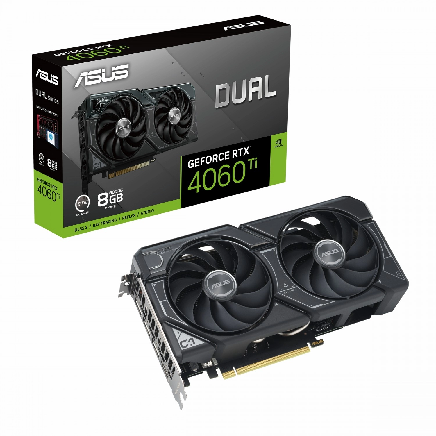 ASUS Dual GeForce RTX 4060 Ti 8GB GDDR6 Package