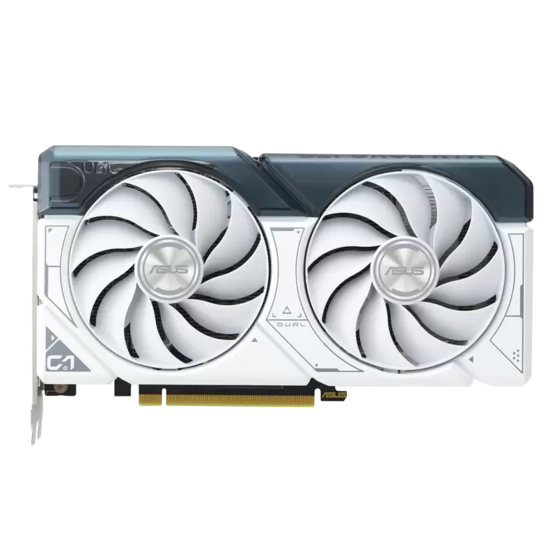 ASUS Dual GeForce RTX 4060 Ti White OC 8GB GDDR6 Transparent