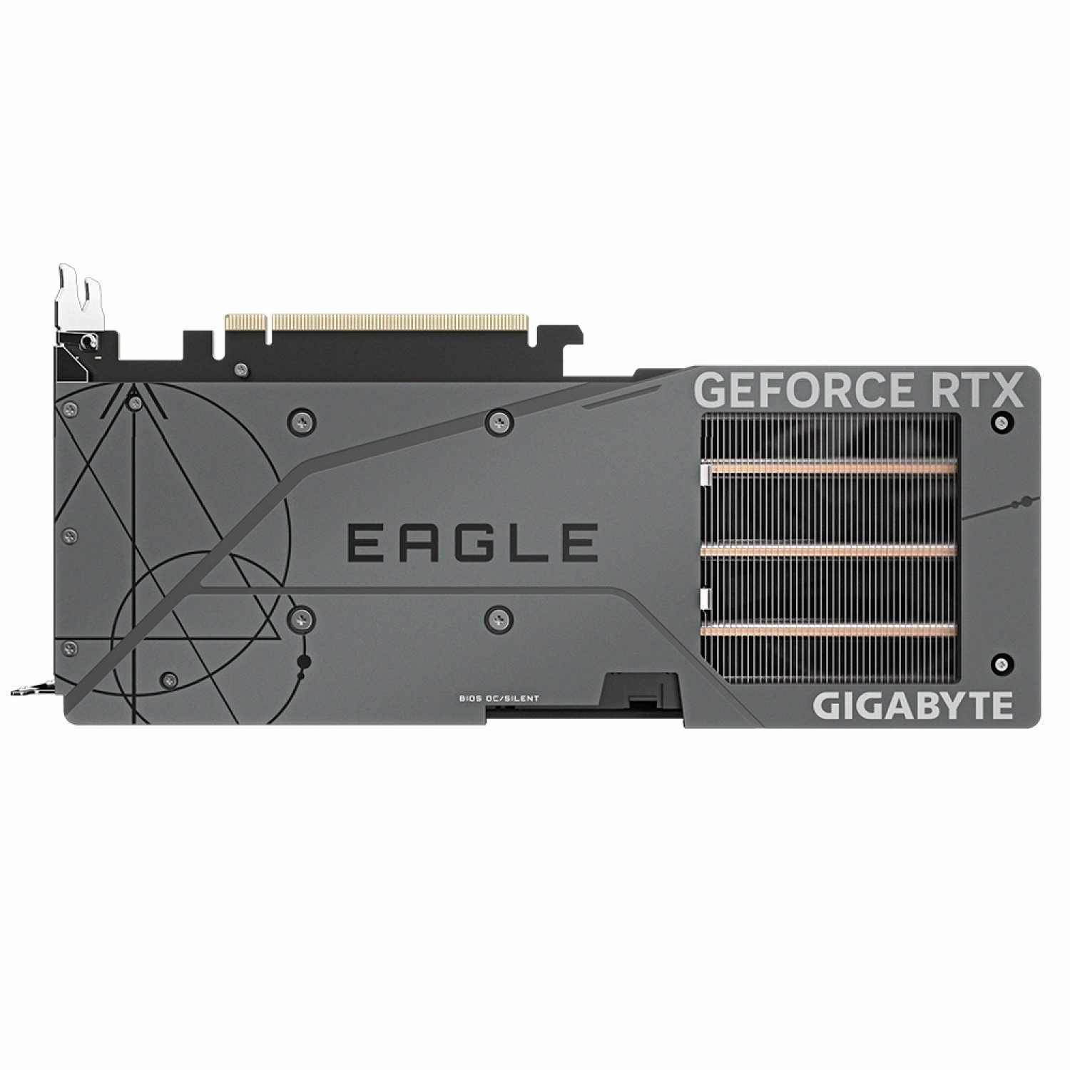 Gigabyte GeForce RTX 4060 Ti EAGLE OC 8G Back View