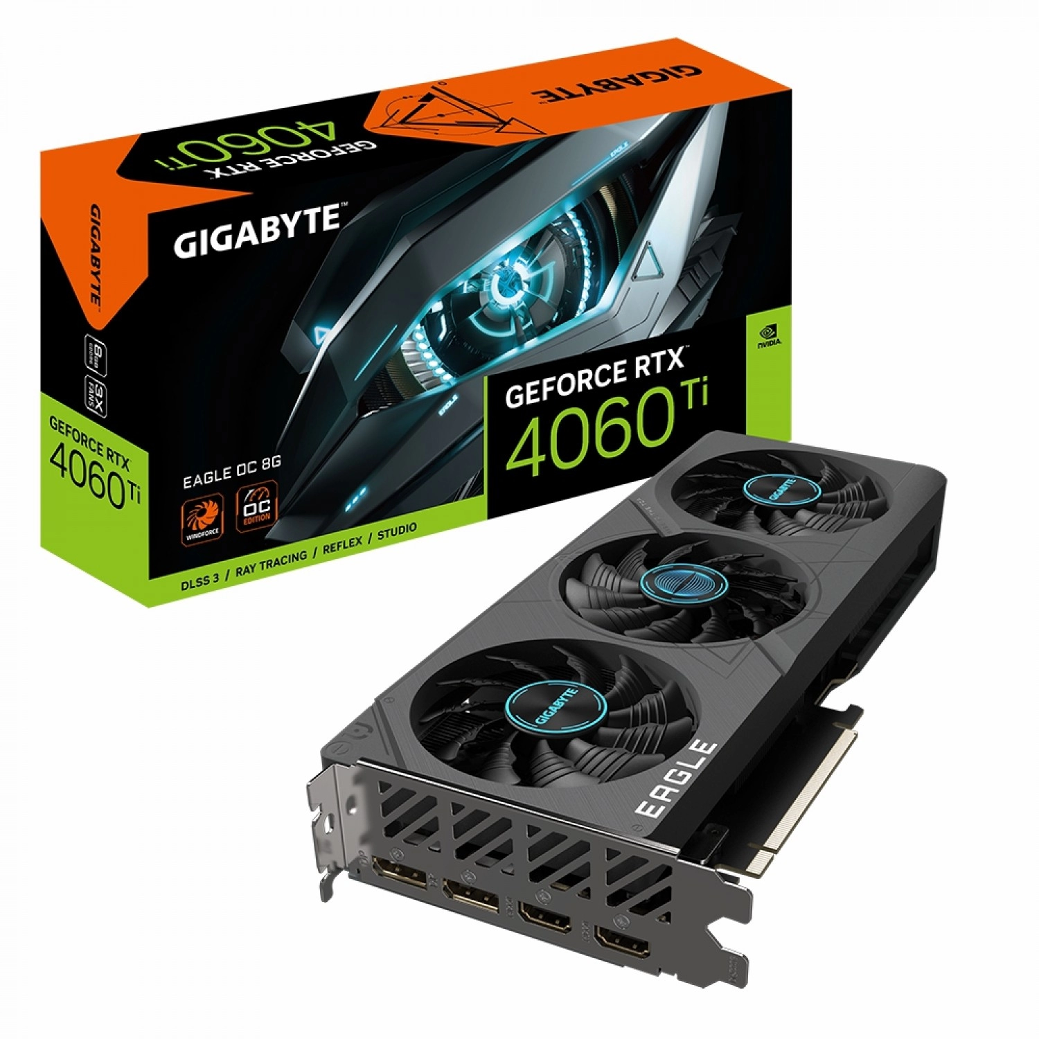 Gigabyte GeForce RTX 4060 Ti EAGLE OC 8G Package