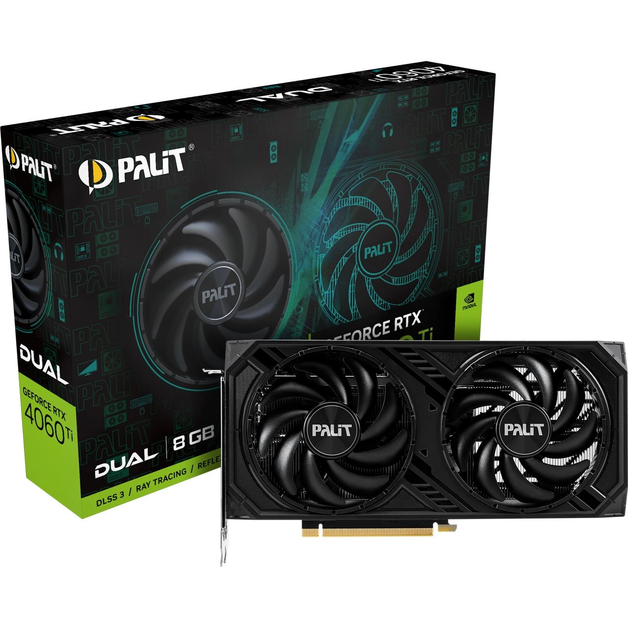 Palit GeForce RTX 4060 Ti Dual 8GB Package