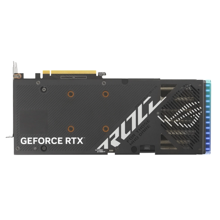 ASUS ROG Strix GeForce RTX 4060 OC Edition 8GB GDDR6 Behind View