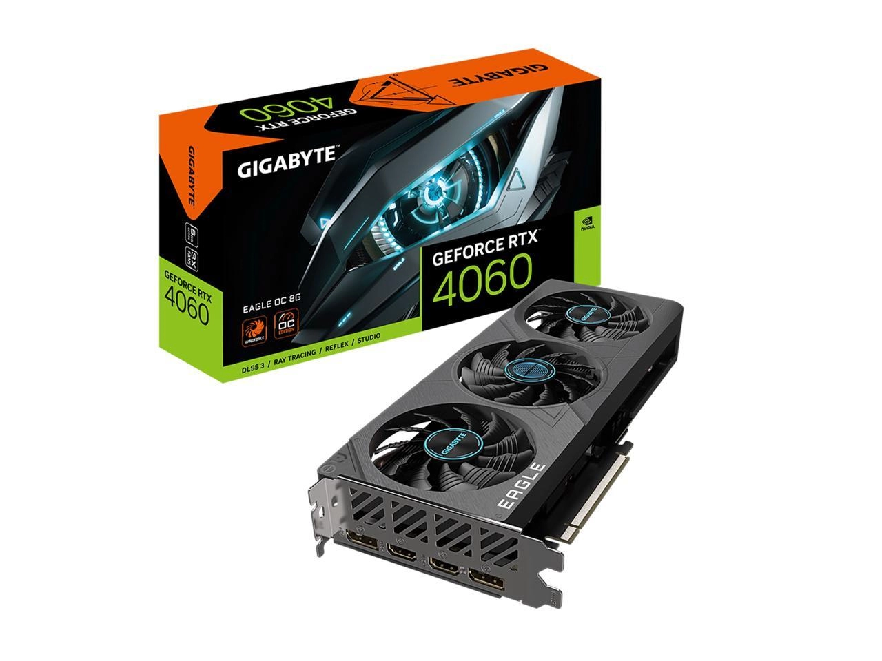 GIGABYTE GeForce RTX 4060 EAGLE OC 8G Package