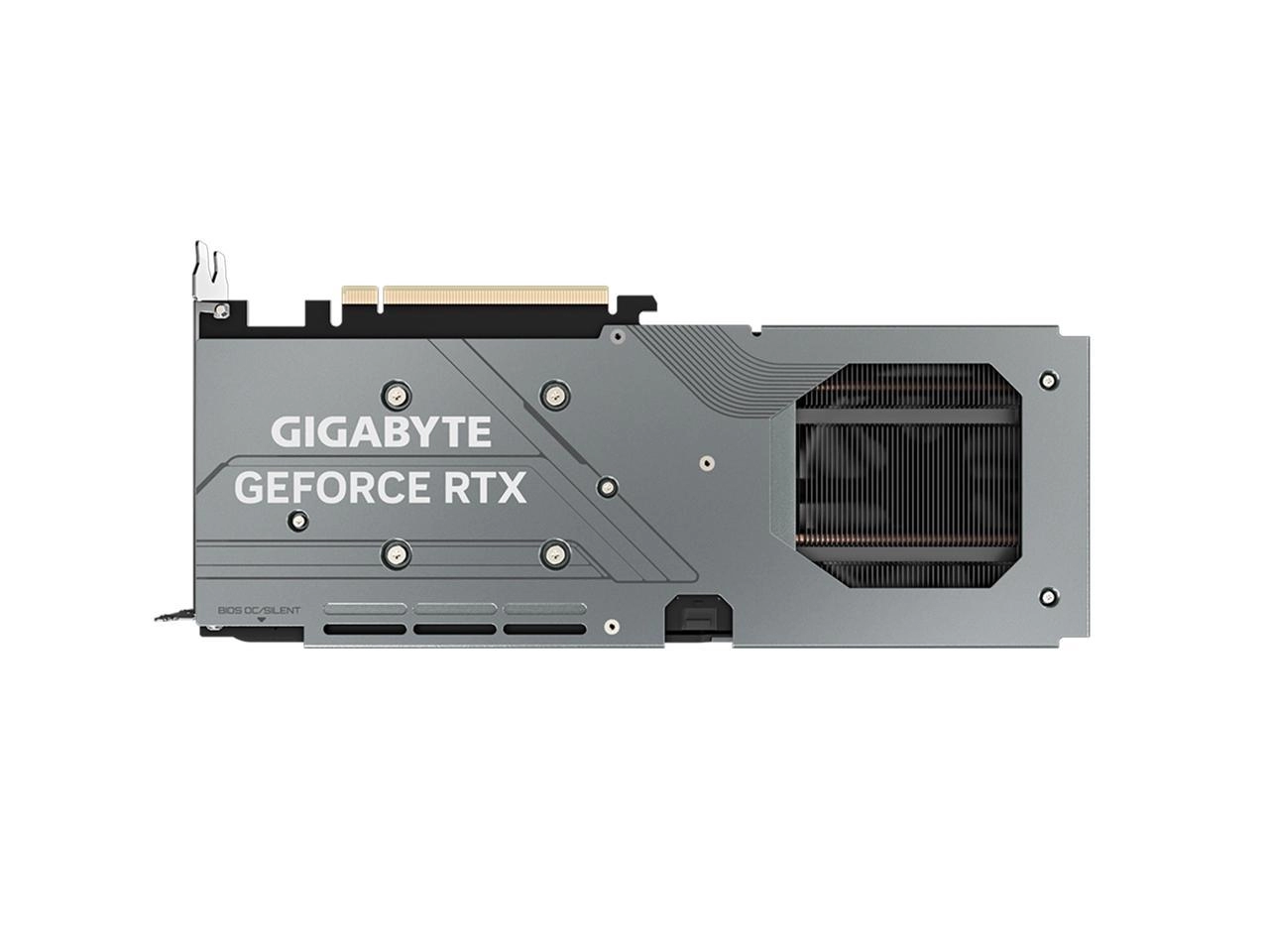 GIGABYTE GeForce RTX­­ 4060 GAMING OC 8G Behind View