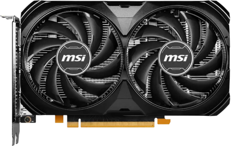 MSI GeForce RTX 4060 VENTUS 2X BLACK 8G OC Transparent
