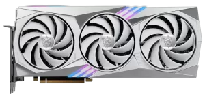 MSI GeForce RTX 4070 Ti GAMING X TRIO WHITE 12G Thumbnail