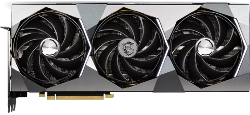 MSI GeForce RTX 4070 Ti SUPRIM X 12G Transparent
