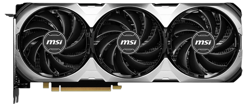 MSI GeForce RTX 4070 Ti VENTUS 3X 12G Transparent