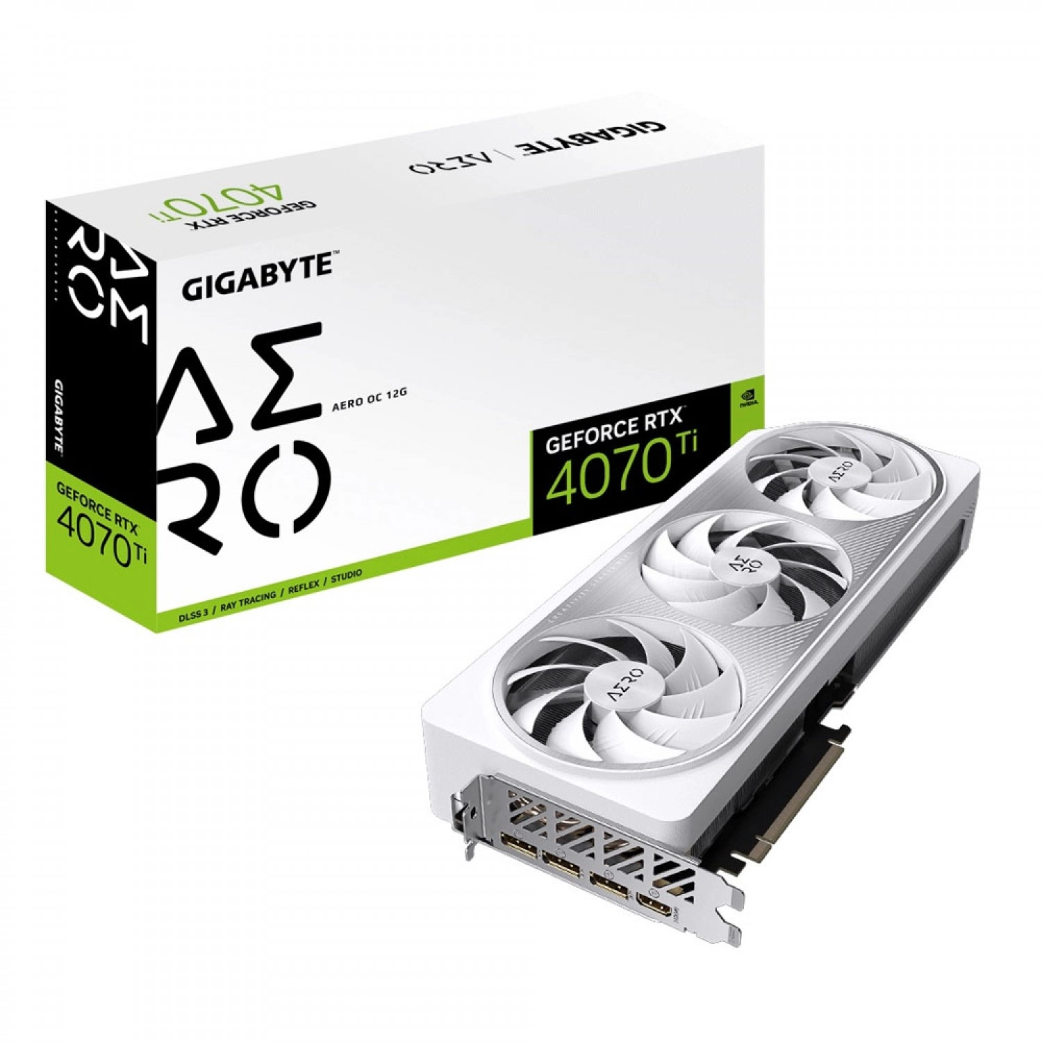 GIGABYTE GeForce RTX 4070 Ti AERO OC 12G Package