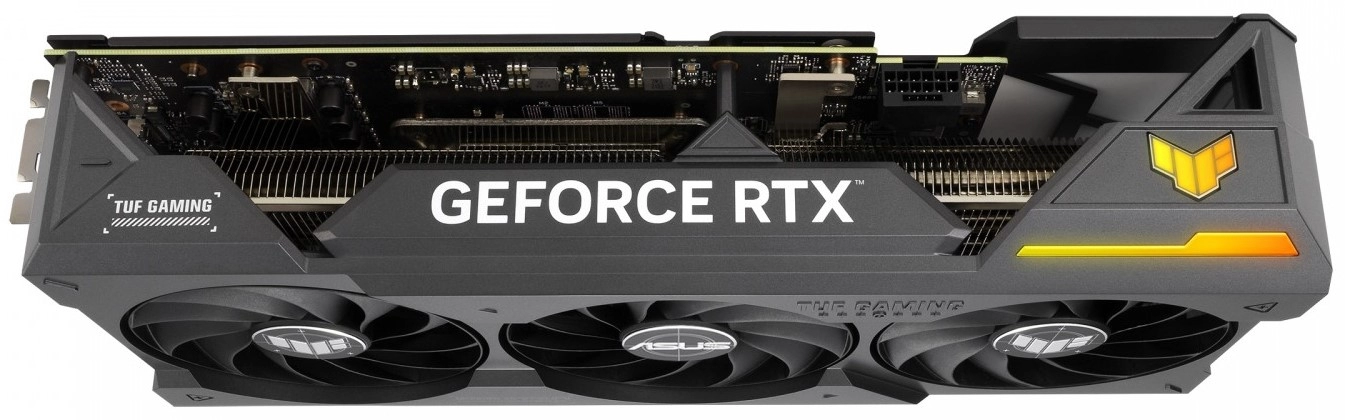 ASUS TUF RTX 4070 Ti GAMING OC Front View