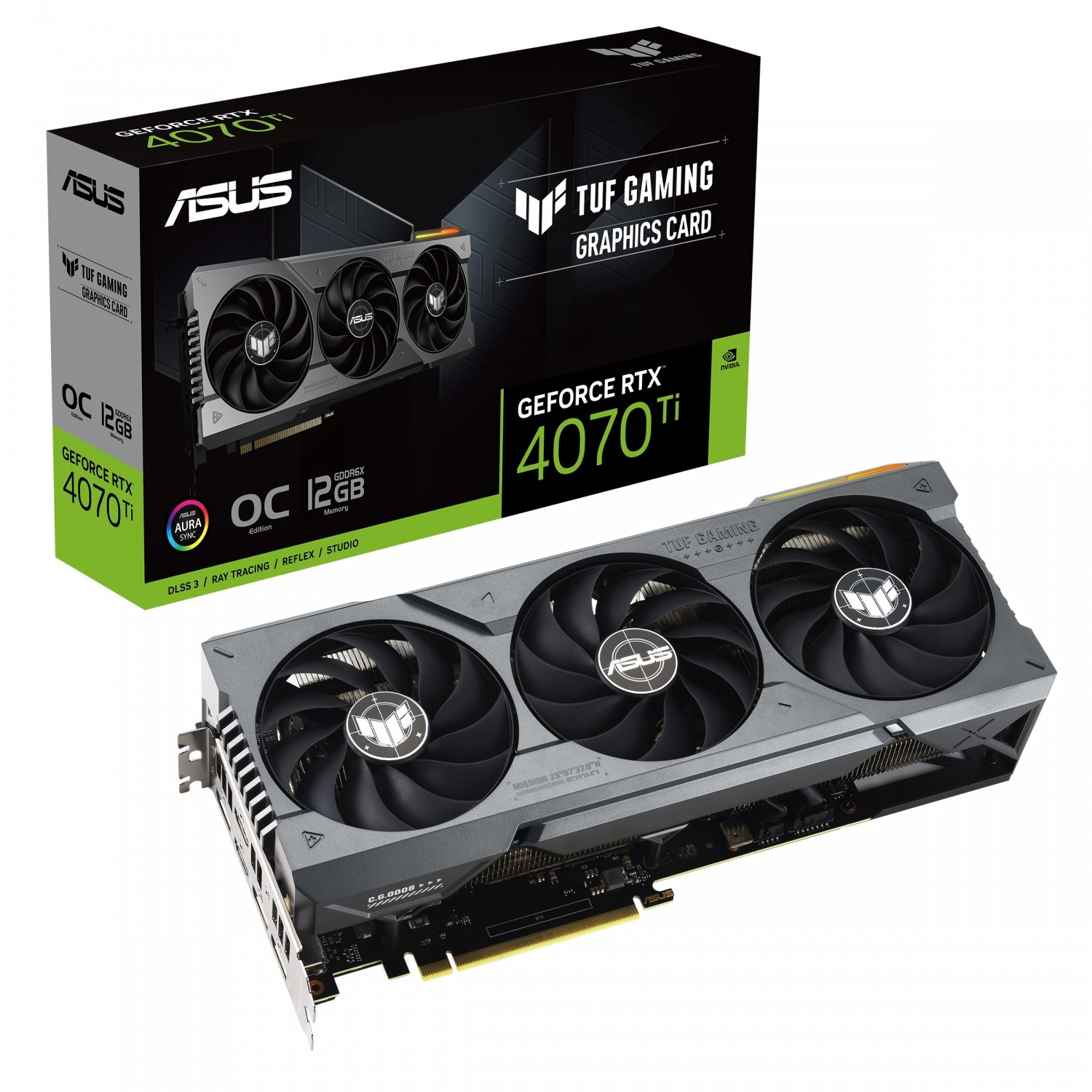 ASUS TUF RTX 4070 Ti GAMING OC Package