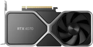 NVIDIA GeForce RTX 4070 Founders Edition Thumbnail