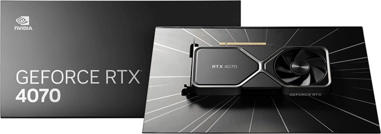 NVIDIA GeForce RTX 4070 Founders Edition Package