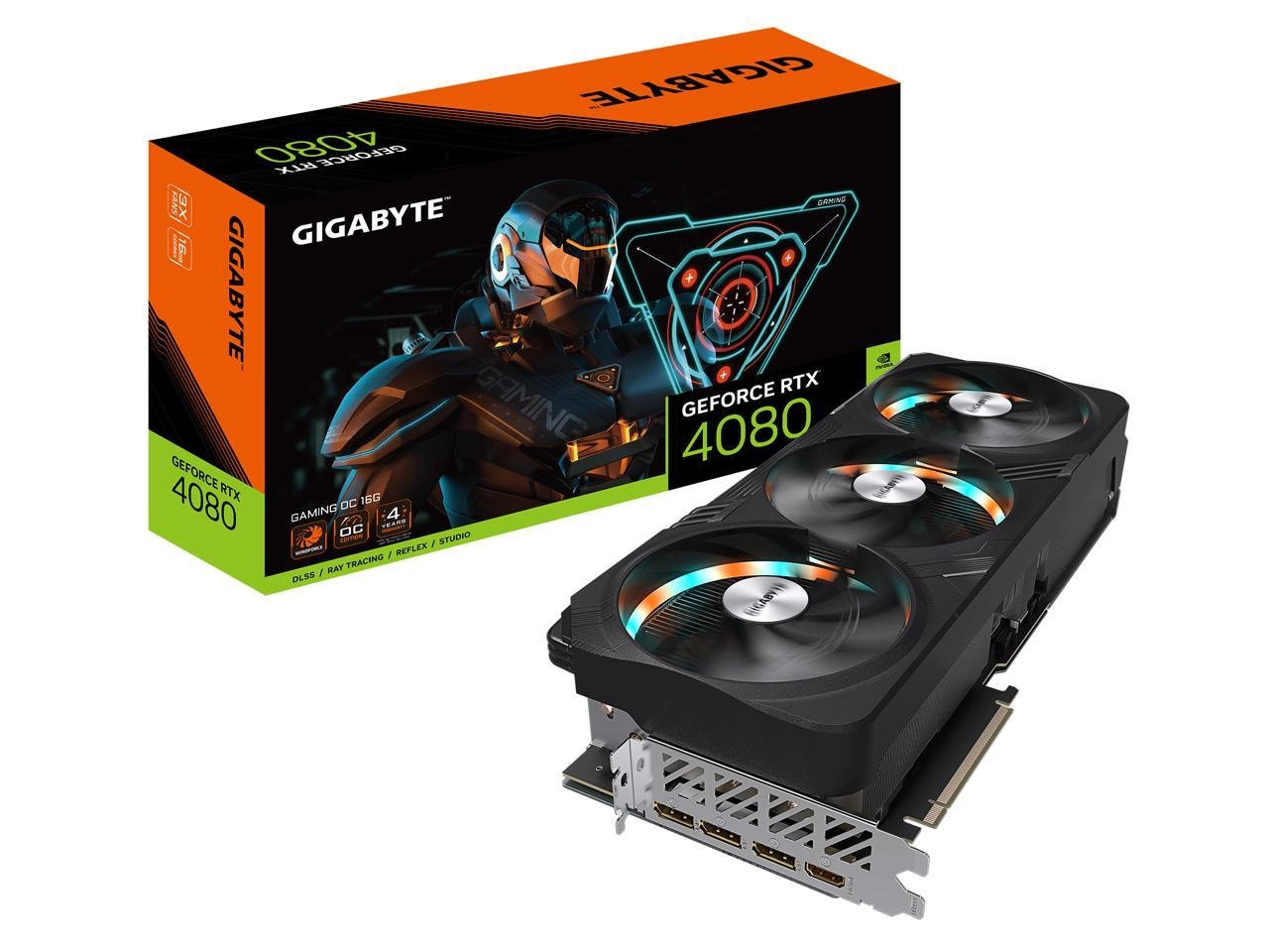 GIGABYTE GeForce RTX 4080 16GB GAMING OC Package