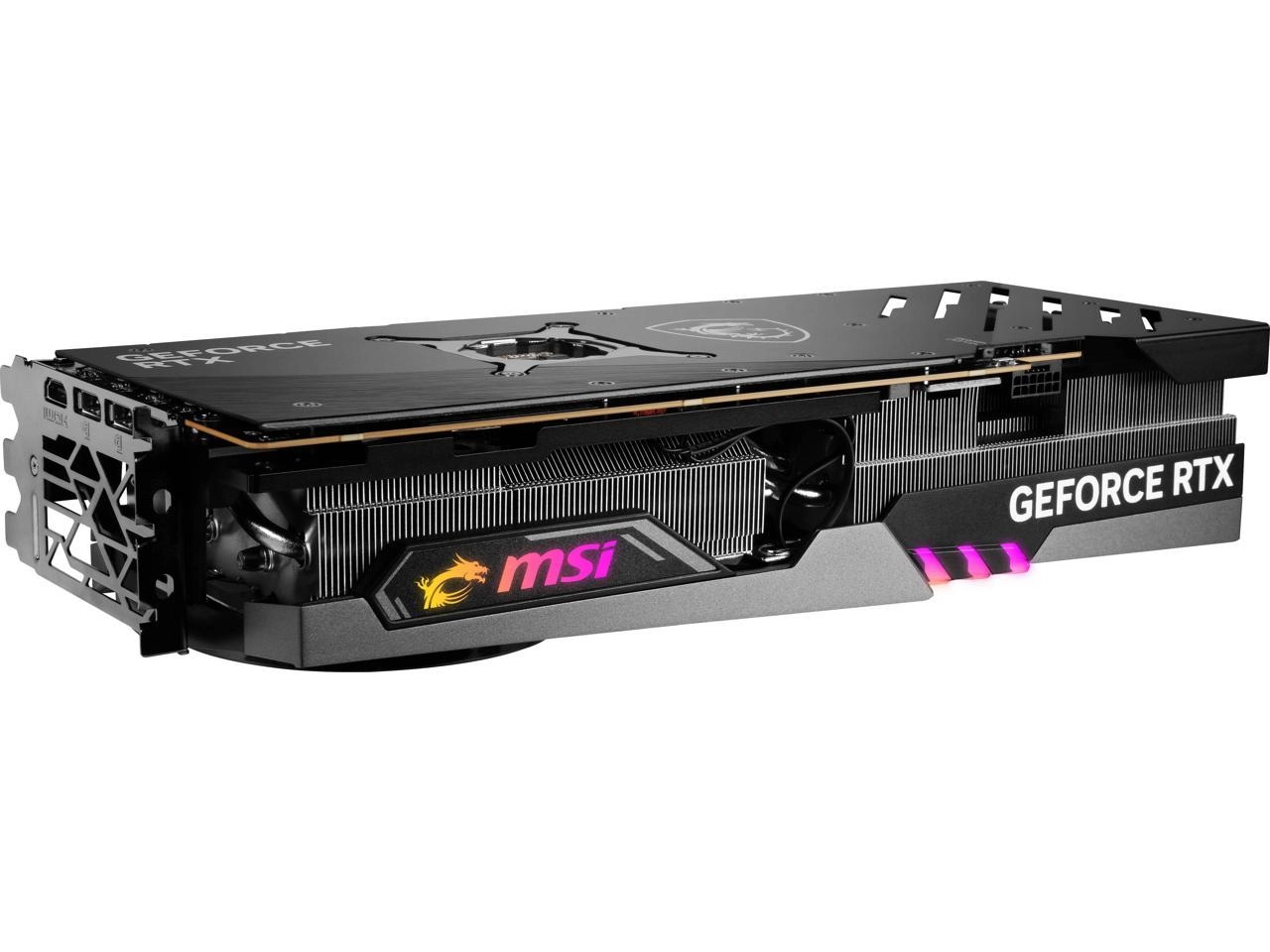 MSI GeForce RTX 4080 16GB GAMING TRIO Front View